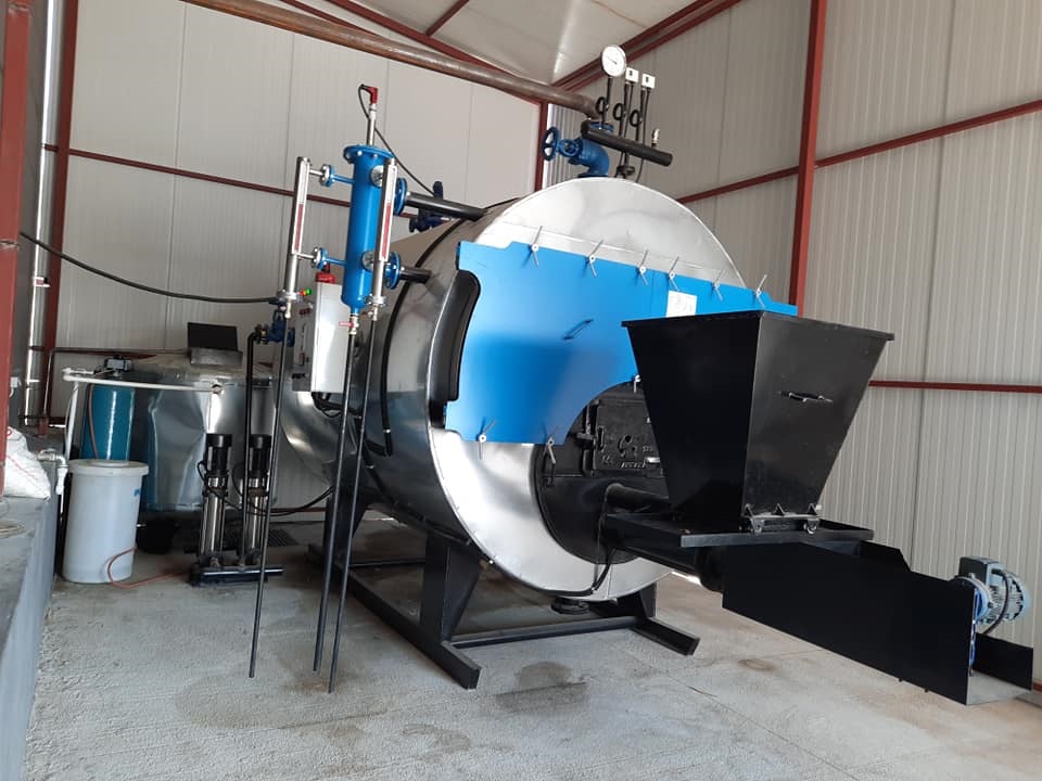 SİLİNDİRİK TİP KATI YAKITLI BUHAR KAZANI