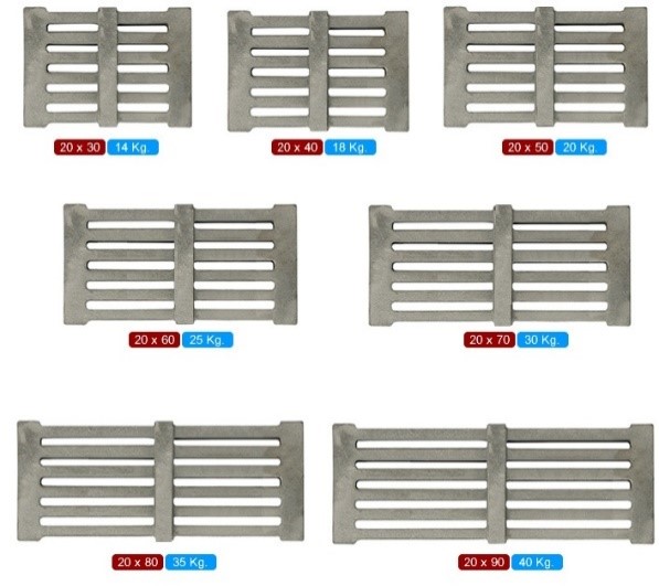 Buhar Kazanı ve Kalorifer Kazanı Döküm Izgarası